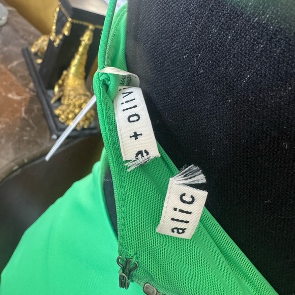 Alice + Olivia Cut Out Green Jumpsuit - Picture 10 of 14
